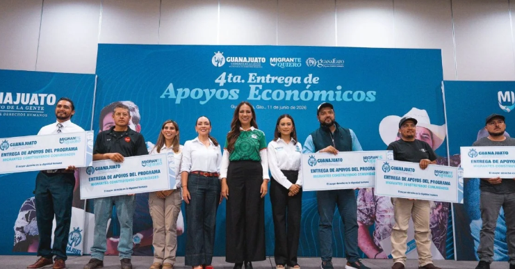 Back in Guanajuato and with support to start businesses: more than 60 grants awarded to migrants